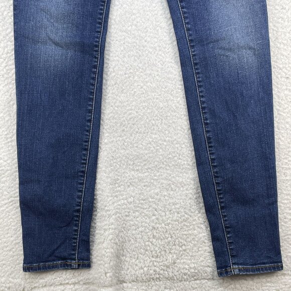 Kut from the Kloth Jeans Womens Sz 4 Blue Mia Toothpick Low Rise Skinny 27x30 - Picture 3 of 11